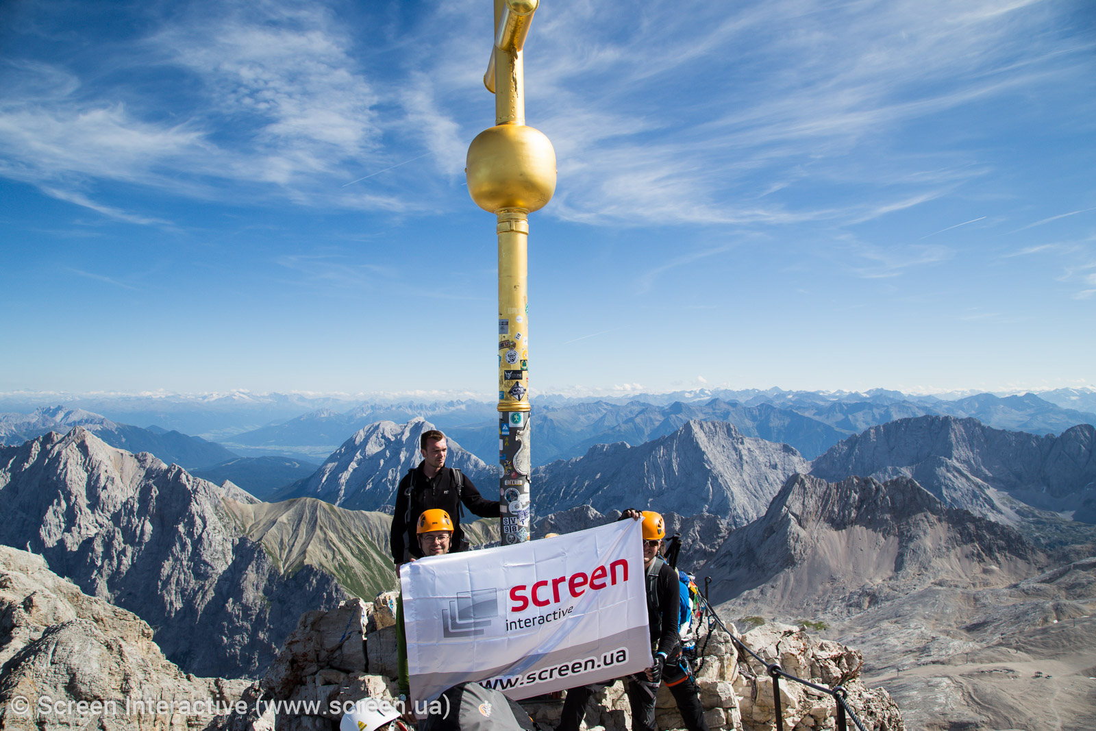 Our flag on the top of Germany